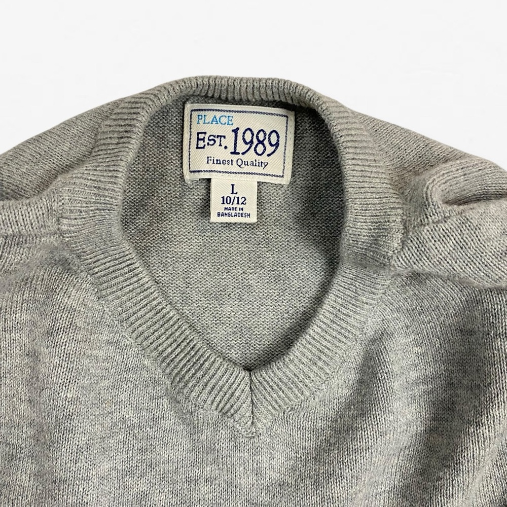 Boys Youth Champion & The Children's Place Hoodie Sweater Bundle Black Gray M-L - Picture 3 of 6